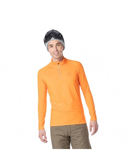 Premiere couche Rossignol Demi Zip Classic Orange Sous-vêtements techniques ski