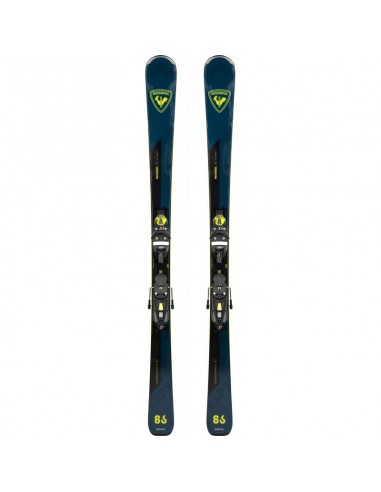 Rossignol Experience 86 Basalt Konect 2025 + Look NX12 Black Yellow Accueil