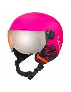 Casque de Ski Bollé Quiz Visor à Molette Taille 49/52cm S2 Casques de ski avec visière