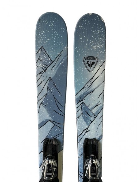 Ski Occasion Rossignol Blackops 92 + Look NX12 GW Accueil