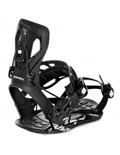 Fixations de snowboard Système Raven FTM450 Black Taille M(39 à 43), L(43 à 46), XL(44 à 47) Fixation snowboard