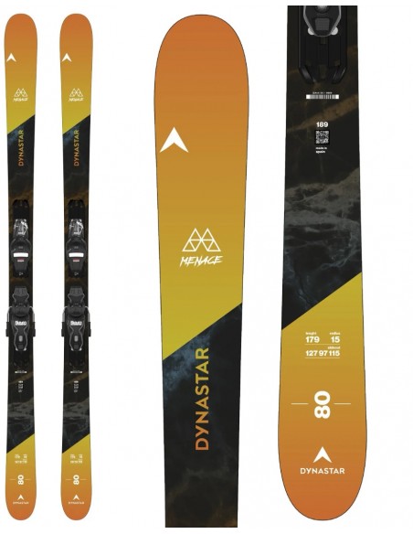 Dynastar Menace 80 2026 + Fix Look Xpress 10 Ski Freestyle