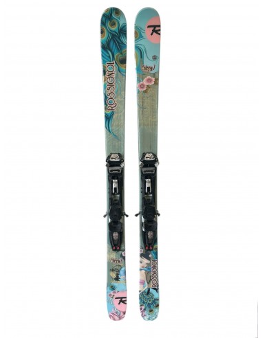 Ski Freerando Occasion Rossignol Sassy 7 + Fix marker Baron debrayable Ski adulte