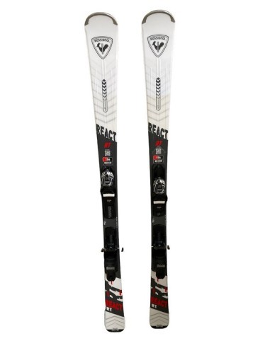 Rossignol React Rt 2024 + Fix Look Xpress 10 Ski adulte