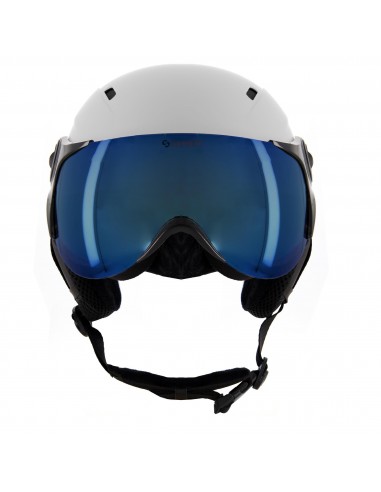 Casque de ski visière Sinner Typhoon Visor White S2 Casques de ski avec visière