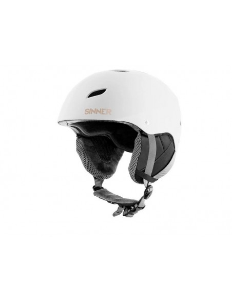 Casque de ski Adulte Sinner Bingham White Casques de ski adulte