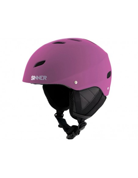 Casque de ski Adulte Sinner Bingham Matte Pink Casques de ski adulte