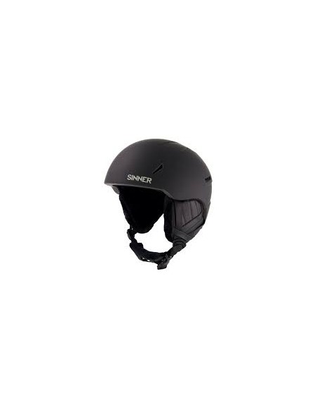Casque de ski Sinner Crest Matte Black Casques de ski adulte