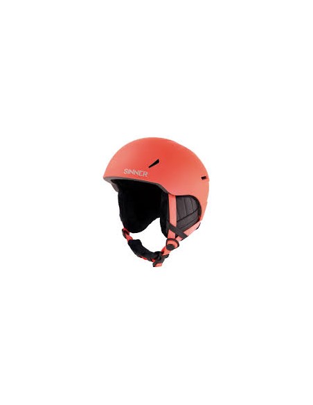 Casque de ski Sinner Crest Matte Orange Neon Casques de ski adulte