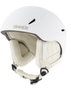 Casque de ski Sinner Crest Matte White Casques de ski adulte 2