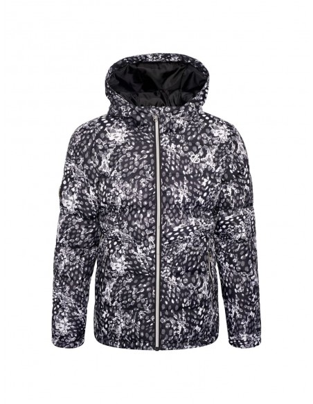 Veste de Ski Junior Neuve Dare 2B Girls Verdict Jkt black White Leopard Vestes de ski fille