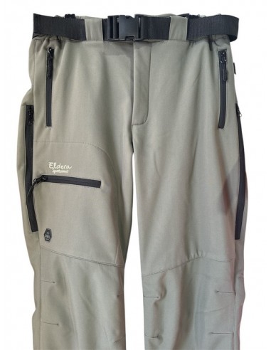 Pantalon de Ski Neuf Eldera Unosoft Kaki Pantalons de ski homme