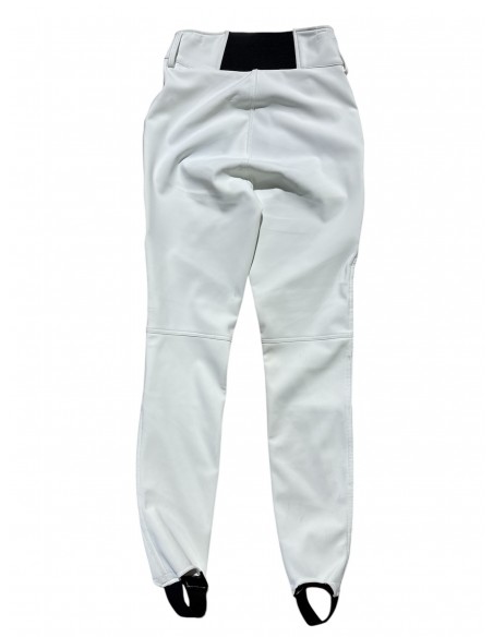 Pantalon de ski Sun Valley Saravane White Pantalons de ski femme