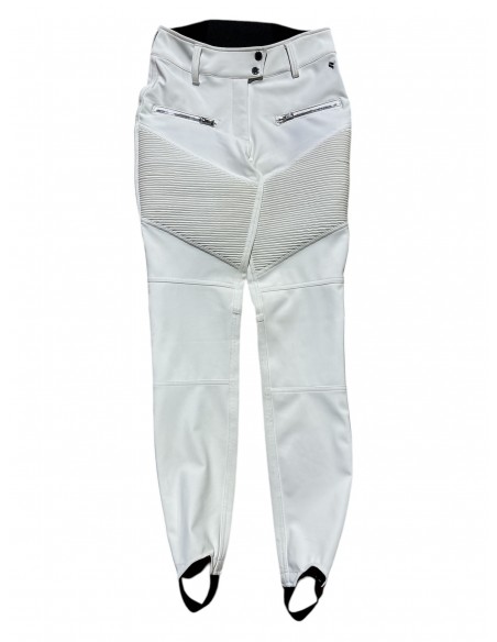 Pantalon de ski Sun Valley Saravane White Pantalons de ski femme