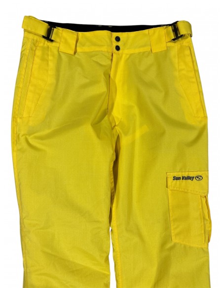 Pantalon de Ski Neuf Sun Valley Khong Jaune Pantalons de ski homme