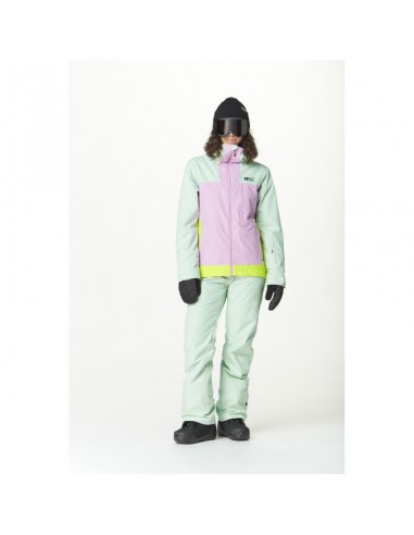 Veste de ski Femme Picture Seakrest Silt Green Orchid Acid Vestes de ski femme