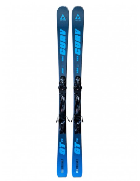 Ski Test Fischer The Curv Gt 76 Blue 2025 + Fix RSW10 GW Ski test