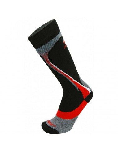 Chaussettes de ski Techniques Rywan Virage Black Red Chaussettes de ski
