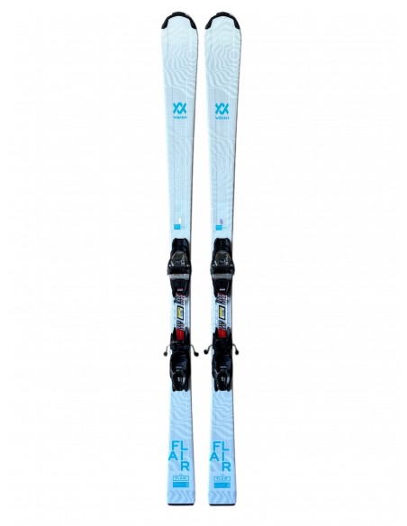 Ski Test Occasion Volkl Flair 7.2 + Fix Marker FDT 10 GW Ski test