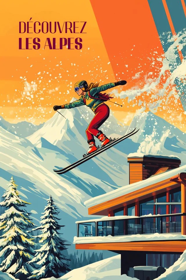 affiche ski 01