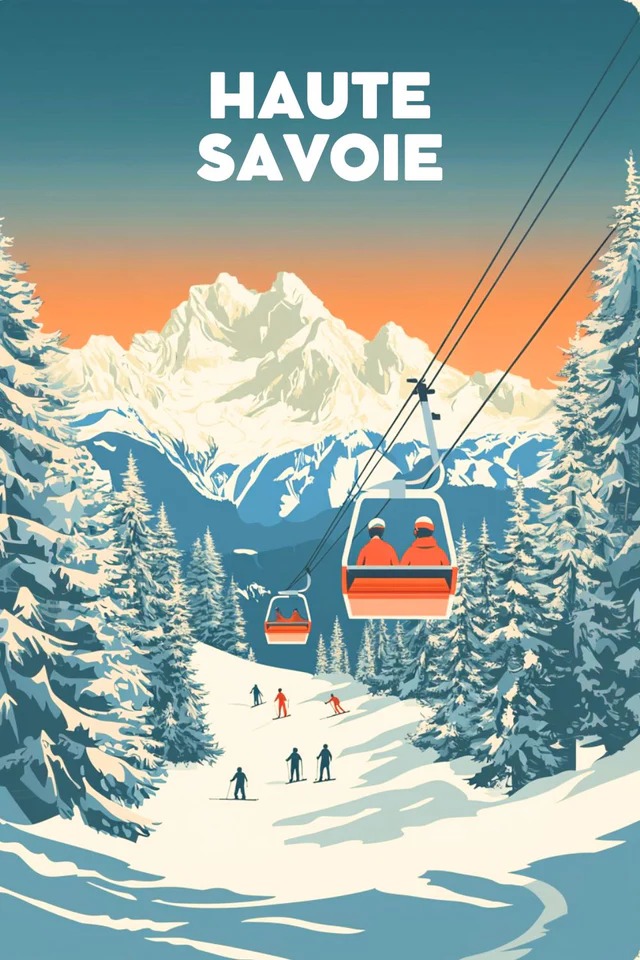 Affiche ski 06