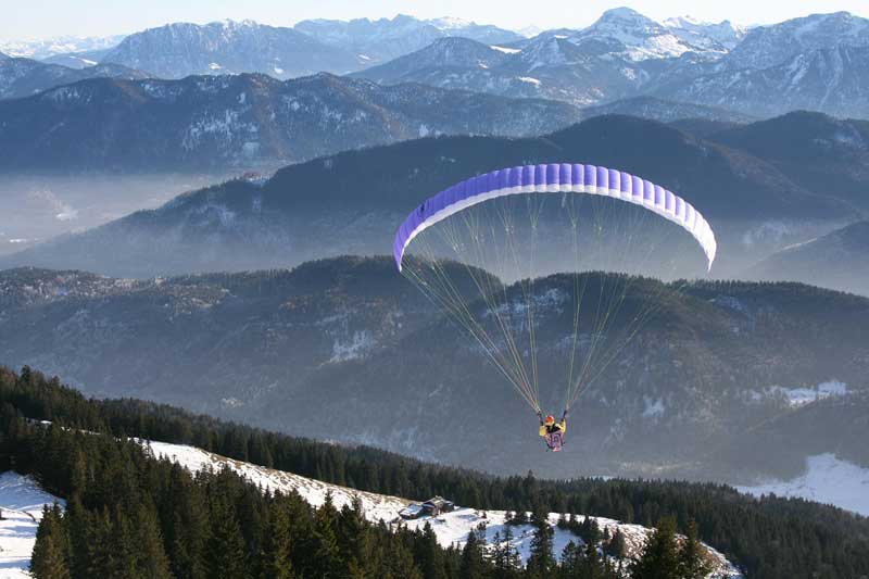 activite de parapente en hors saison