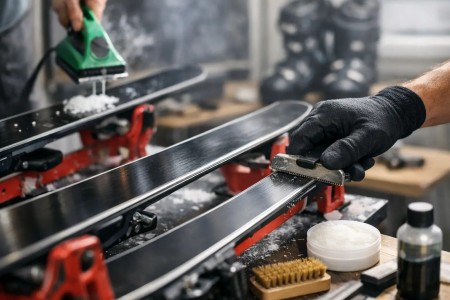 4 conseils pour entretenir ses skis en hiver